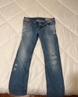 Jeans diesel sleenker slim fit uomo - taglia it 42