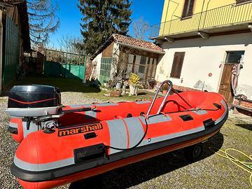 Gommone marshall +evinrude 25 cv