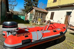 Gommone marshall +evinrude 25 cv