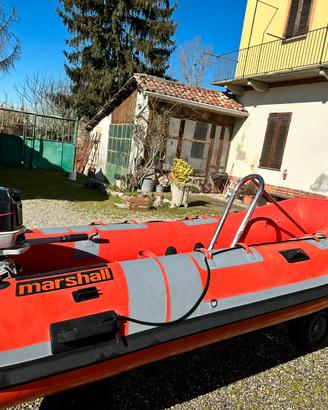 Gommone marshall +evinrude 25 cv