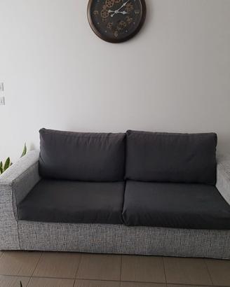 Divano in tessuto sfoderabile