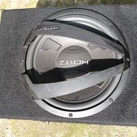 subwoofer 1000watt+amplificatore  500watt