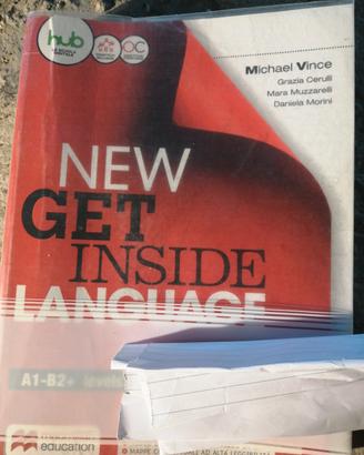 Libro inglese. New get inside language. 