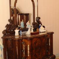 comò con specchiera anni 40