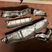 Protezioni calore scarico lancia delta evo 2