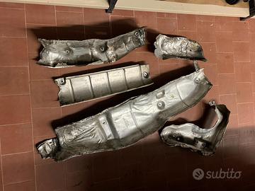 Protezioni calore scarico lancia delta evo 2