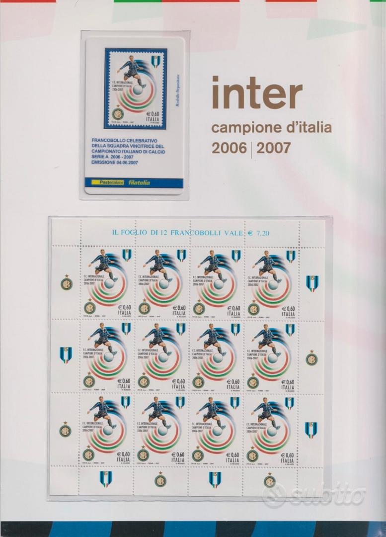 LaVecchiaScatola 2007 Inter Campione d'Italia 2006-2007 MNH