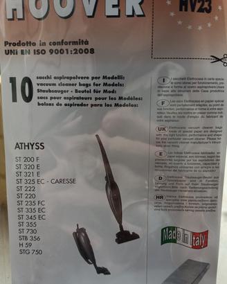 sacchetti aspirapolvere