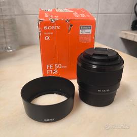 Obiettivo Sony FE 50mm F1.8