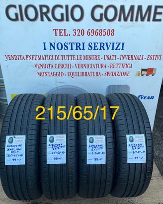 GOMME 215/65/17 NUOVE e usate DISPONIBILE Montaggi
