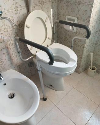 Alzawater +; maniglie di supporto 