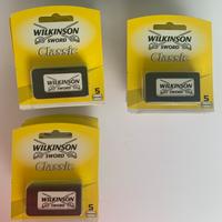 Lamette Gillette e Wilkinson