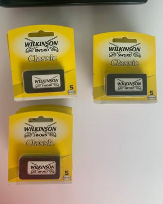 Lamette Gillette e Wilkinson