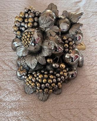 Cornucopia bagnata Argento 800