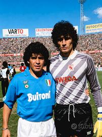 fotografia Maradona Lorieri 1987-88