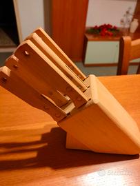 set coltelli Tramontana con ceppo