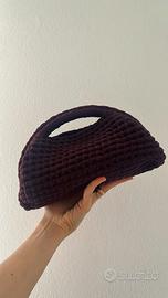 Clutch marrone testa di moro