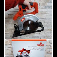 Sega circolare a batteria ricaricabile nuova 