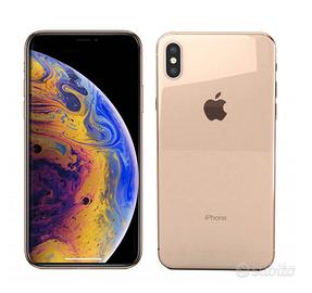 Apple iPhone XS MAX 256GB oro con custodia nuova