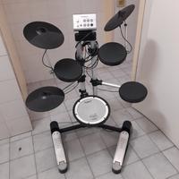 kit impianto batteria , piano , mixer e microfoni 