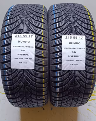 2 GOMME 215 55 17 KUMHO 2025 INV RIF4834