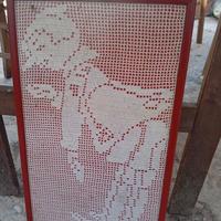 quadro uncinetto pinocchio 