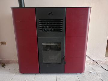 Stufa a pellett con 3 ventole