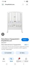 Culla foppapedretti + materasso