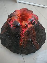 modellino di un vulcano
