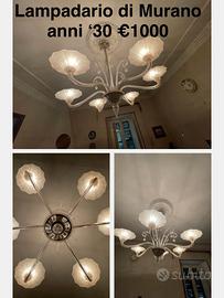 lampadario di Murano