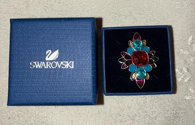 Anello Swarovski con Cristalli Colorati