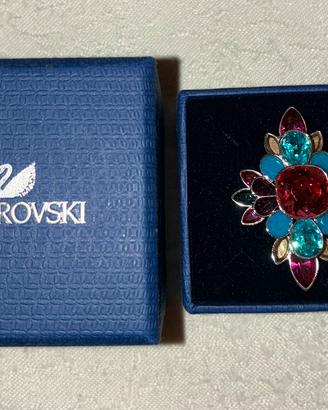 Anello Swarovski con Cristalli Colorati
