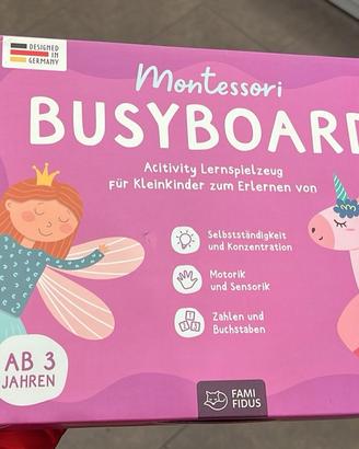 Gioco per bambini Montessori nuovo mai aperto