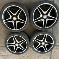 Cerchi mercedes classe a b cla c raggio 18 amg