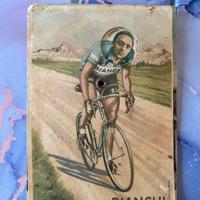 Cartolina Vintage Gli assi della Bianchi 1949