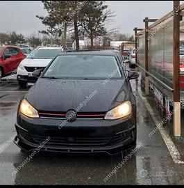Splitter frontale Golf 7 / 7.5 TSI TDI 2012-2020