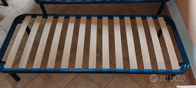 rete letto singolo 80cmx190cm - doghe inlegno