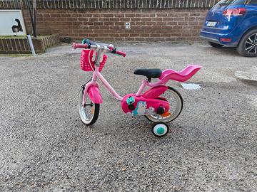 bici con rotelle per bambina 