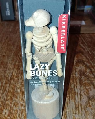 SCHELETRINO BALLERINO IN LEGNO