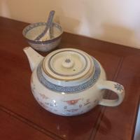 teiera e zuccheriera vintage cinese