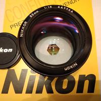 NIKKOR 85 f 1.8 K Ottica Modifica AI Anno 75-77