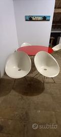 Kartell tavolo e 4 sedie