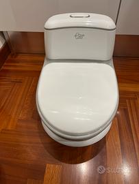 Vasino Pote plus bianco e grigio wc bambini