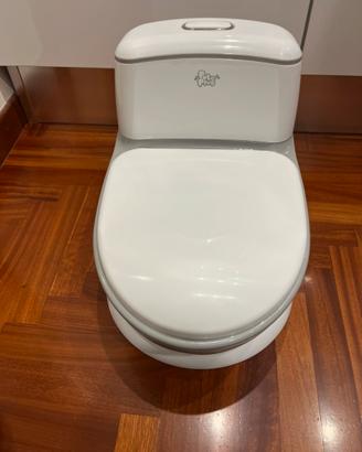 Vasino Pote plus bianco e grigio wc bambini