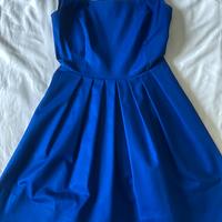 Abito Trussardi Blu Royal - Taglio Sartoriale