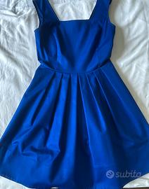 Abito Trussardi Blu Royal - Taglio Sartoriale