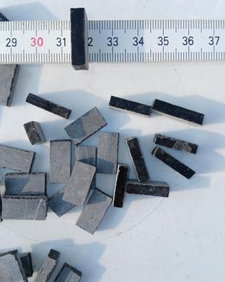 Tessere per mosaico marmo Nero