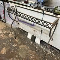 Consolle ingresso in ferro battuto