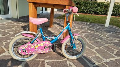 Bici  da bambina taglia 14