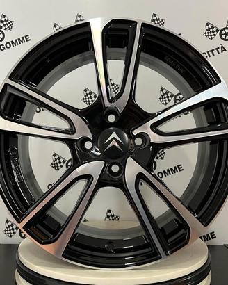 Cerchi in Lega Citroen C2 C3 C4 C5 DS3 DS4 da 16